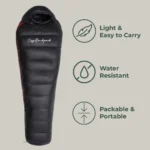 4-Season Down Sleeping Bag Extra - Backpacking, Hiking and Camping - Image 2