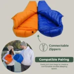 4-Season Down Sleeping Bag Extra - Backpacking, Hiking and Camping - Image 3