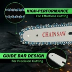 Cordless Mini Chainsaw – 3000W One-Hand Saw with 2 Batteries - Image 5