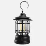 LED Camping Lantern – Rechargeable, Dimmable, Magnetic Hook