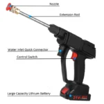 Cordless High Pressure Washer with 2 Batteries - Image 11