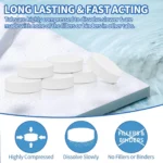 15 PCS – Pool Chlorine Tablets for Solar Pool Chlorine Floater - Image 2