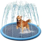 Kids & Dog Anti-Slip Splash Pad Water Sprinkler - Dog Paddling Pool - Image 3