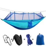 Camping Hammock with Mosquito Net and Rainfly Tarp - Image 5