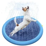Kids & Dog Anti-Slip Splash Pad Water Sprinkler - Dog Paddling Pool