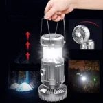 Portable Solar LED Camping Lantern with Cooling Fan - Image 7