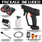 Cordless High Pressure Washer with 2 Batteries - Image 9