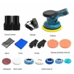 Cordless Car Buffer Polisher with 2 Batteries - Image 11