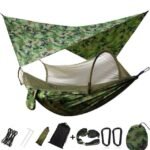 Camping Hammock with Mosquito Net and Rainfly Tarp - Image 8