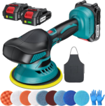 Cordless Car Buffer Polisher with 2 Batteries
