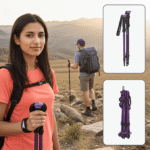 Hiking Poles Lightweight Foldable Aluminium Support - Image 8