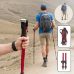 Hiking Poles Lightweight Foldable Aluminium Support - Image 6