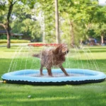 Kids & Dog Anti-Slip Splash Pad Water Sprinkler - Dog Paddling Pool - Image 13