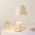 Eggshell Candle Warmer Lamp – Elegant Flameless Scented Wax Melter & Home Fragrance Light Sale price