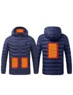 Unisex Electric 11 Areas Heated Jacket - Waterproof + Free Thermal Jacket - Image 11