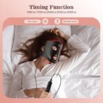 Red Light Therapy for Face, 3 Modes Portable Led Face Mask Light Therapy with Remote, Near-infrared 850 Red Light Mask with Timing Function, Led Light Therapy At Home 180 LED Beads - Image 6